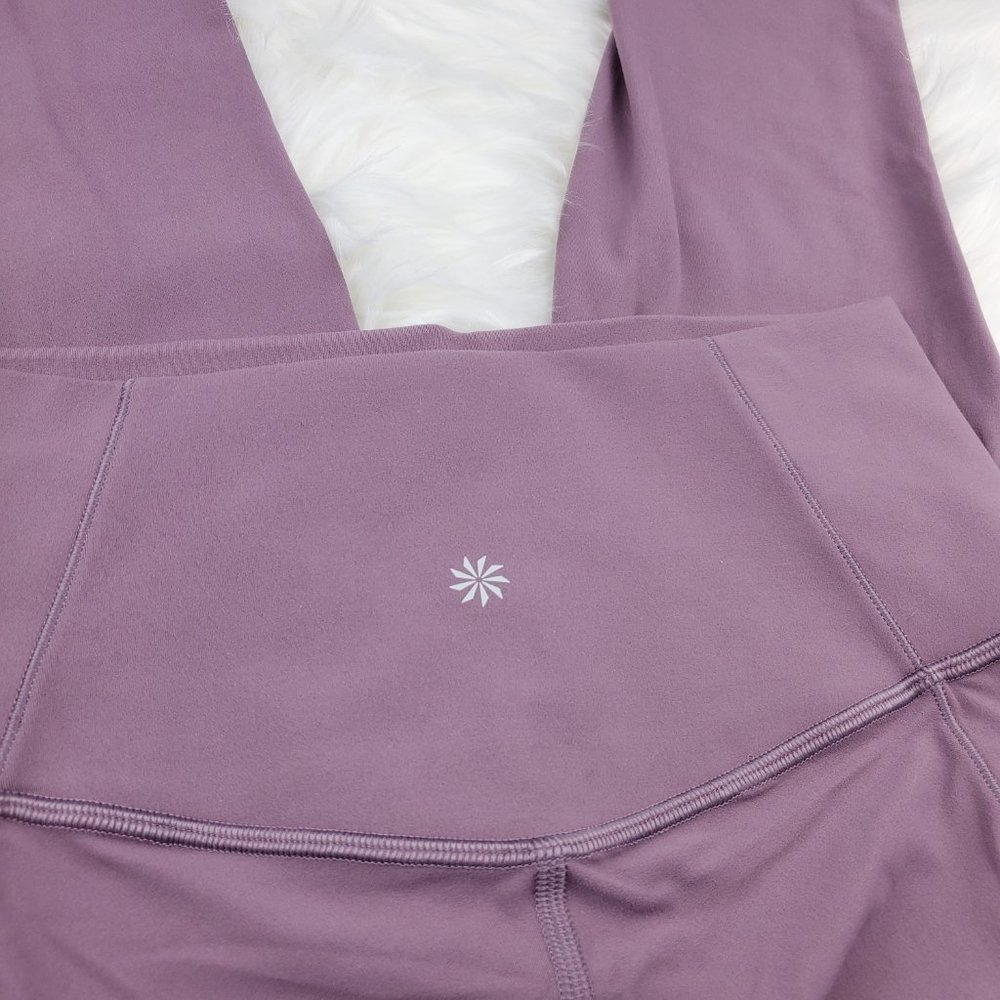 NWT Athleta Purple Ultra High Elation Leggings - Picture 7 of 8